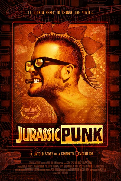 Theatrical poster for the documentary Jurassic Punk.